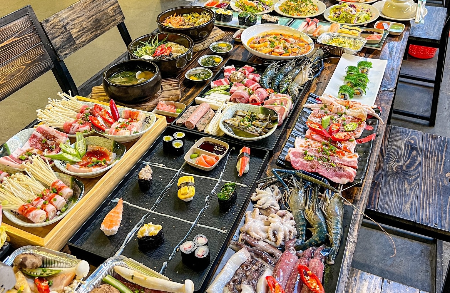 nhà hàng buffet hải sản Đà Nẵng