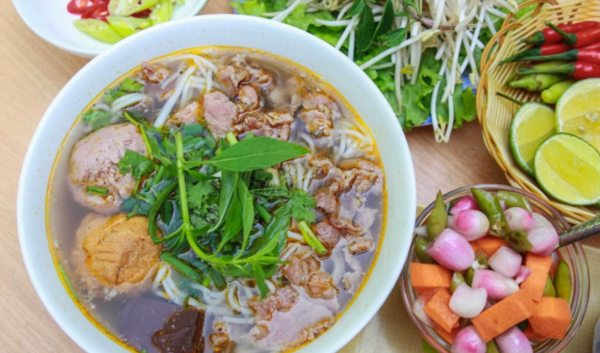 Bún bò Đà Nẵng - bún bò Hạnh