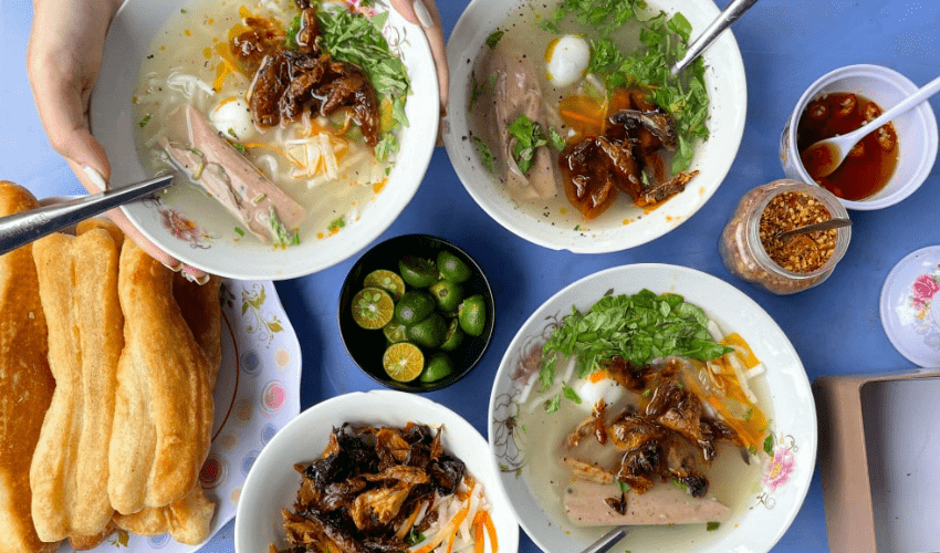 cháo chờ nam ô