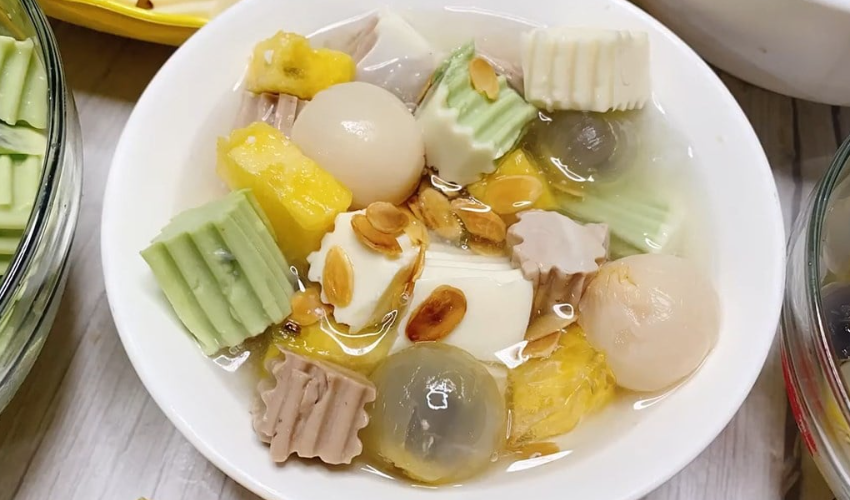 Chè khúc bạch - quán Coco Chè