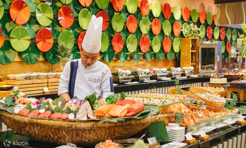 nhà hàng buffet 5 sao chuẩn quóc tế ở Đà Nẵng