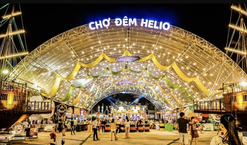 chợ đêm Helio