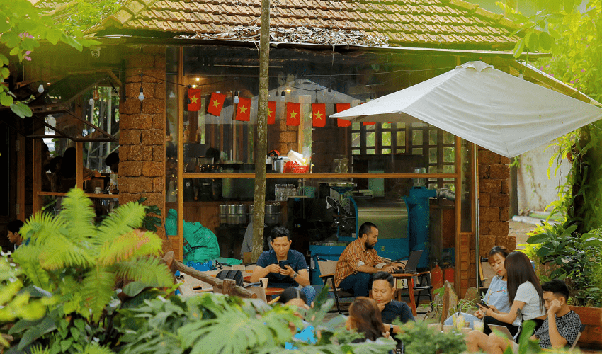 quán cafe đẹp ở hải châu Trình Cà Phê