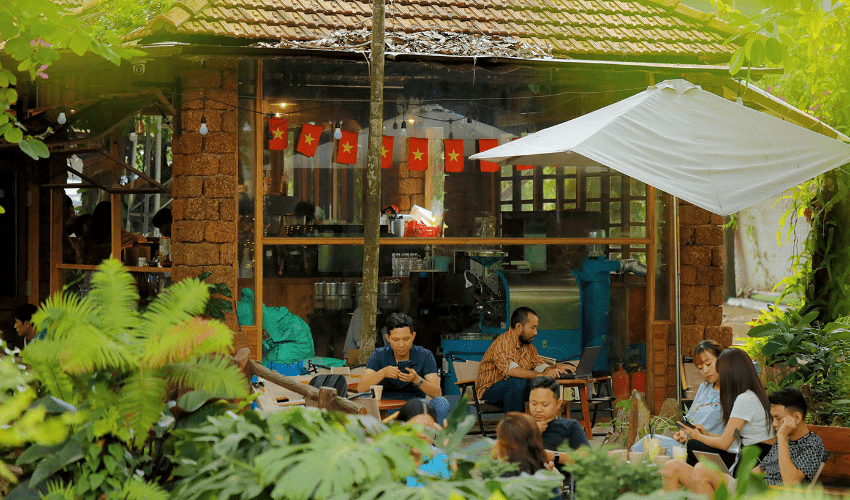 Quán Cafe Gần Sân Bay Đà Nẵng