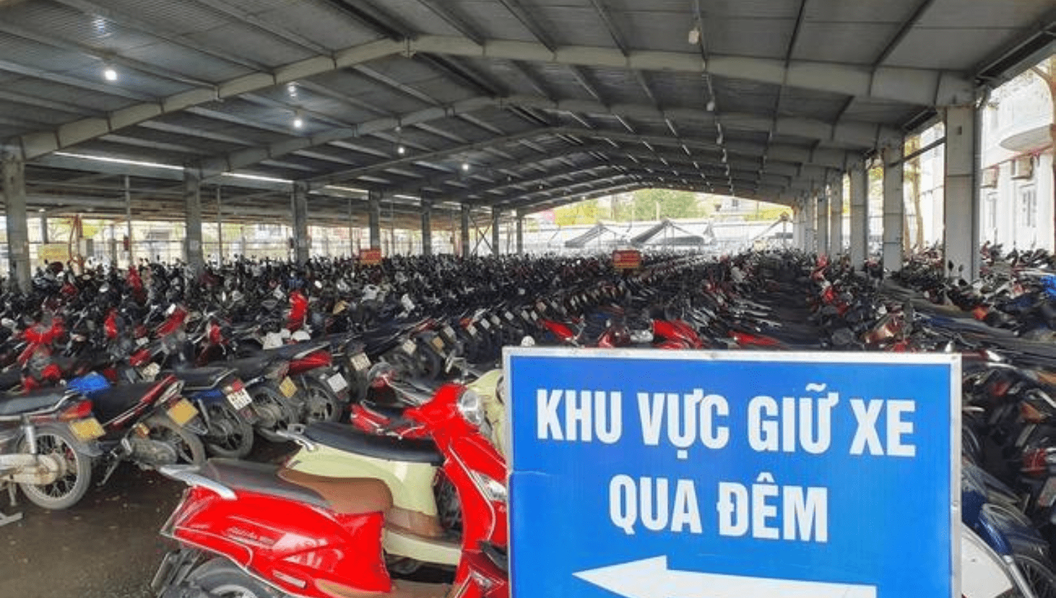 Gửi xe qua đêm ở Đà Nẵng